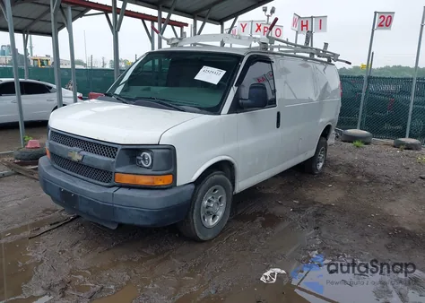 2014 Chevrolet Express from USA, damaged, VIN 1GCWGFBA1E1117697